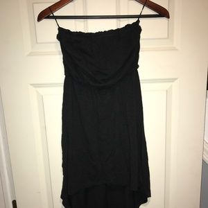 Black Strapless Dress